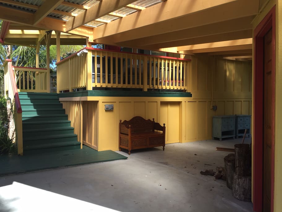 Entrance area to Ohana in Paradise