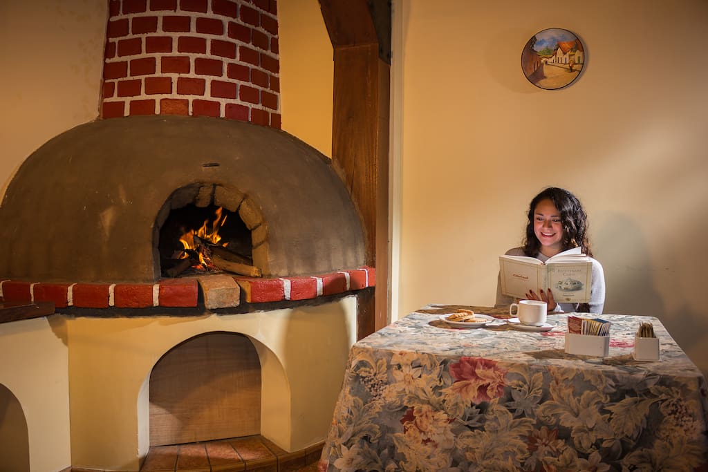 Horno en el comedor