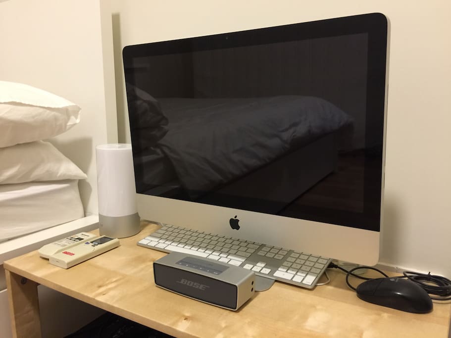 Computer & wifi provided