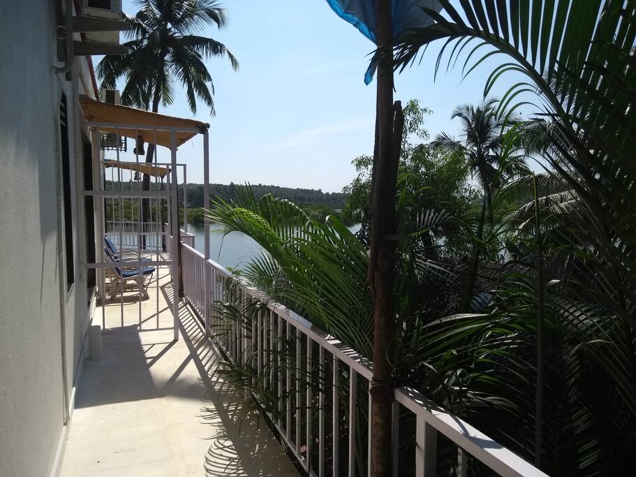View from the balcony