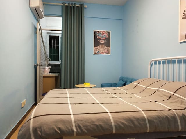 【特惠房系列】整套公寓带有独立阳台洗手间，4号线20分钟直达香港西九龙