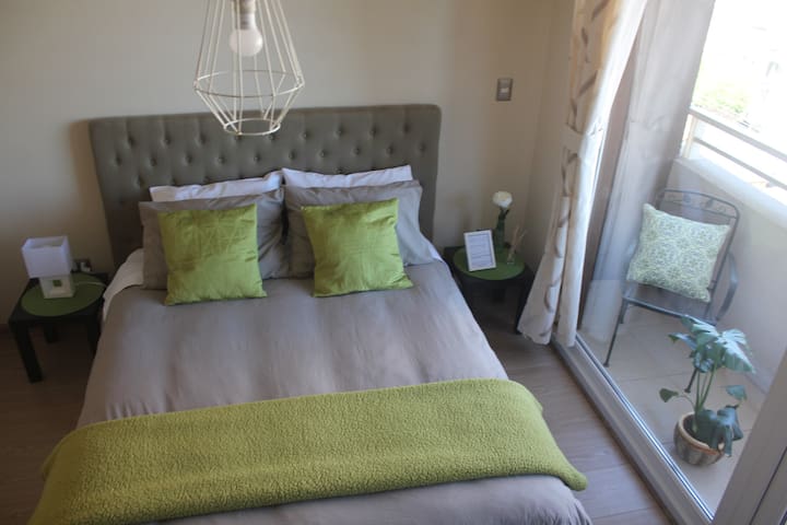 Temuco Center 2 pers apartment with parking option.