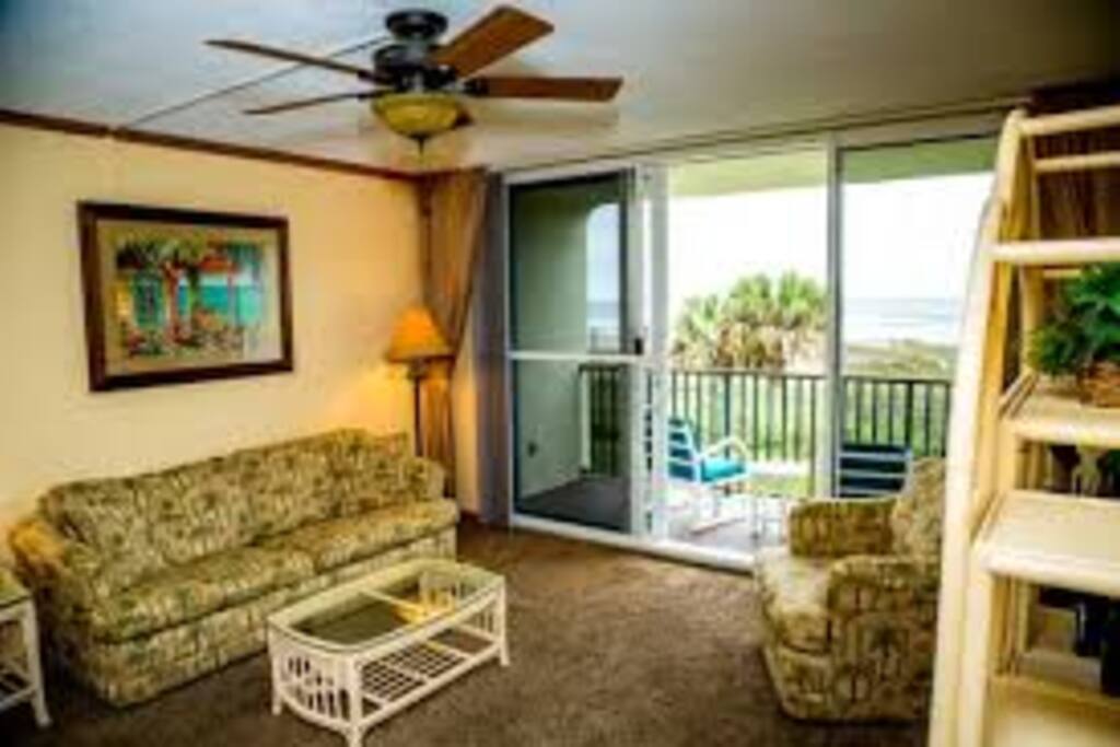 Living Room & Balcony