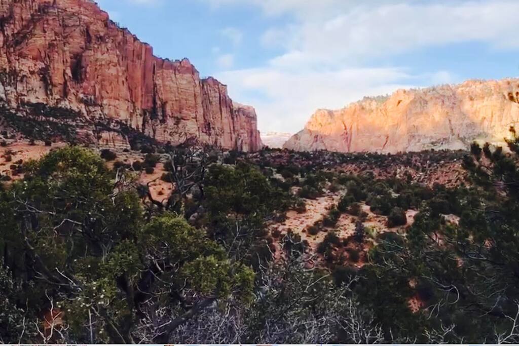 View of Caanan Mountains from Campround