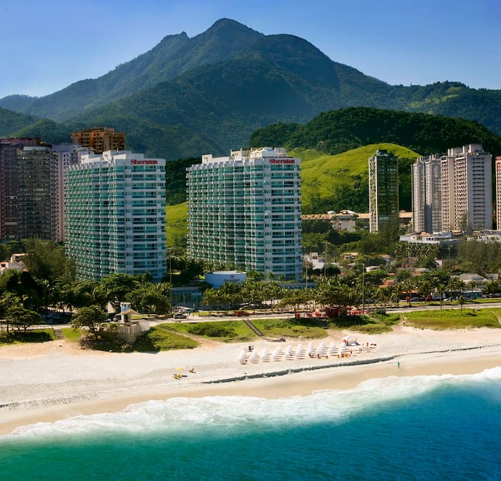 vista do hotel
