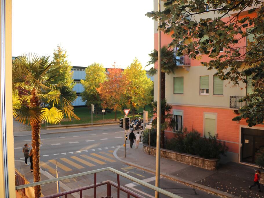 View from balcony