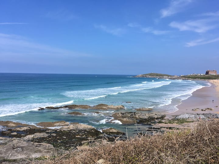 quiet holiday flat close to all newquay beaches Flats for Rent in