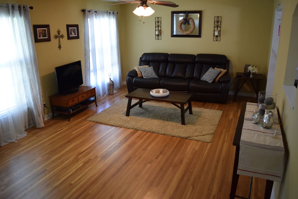 Main level living area.