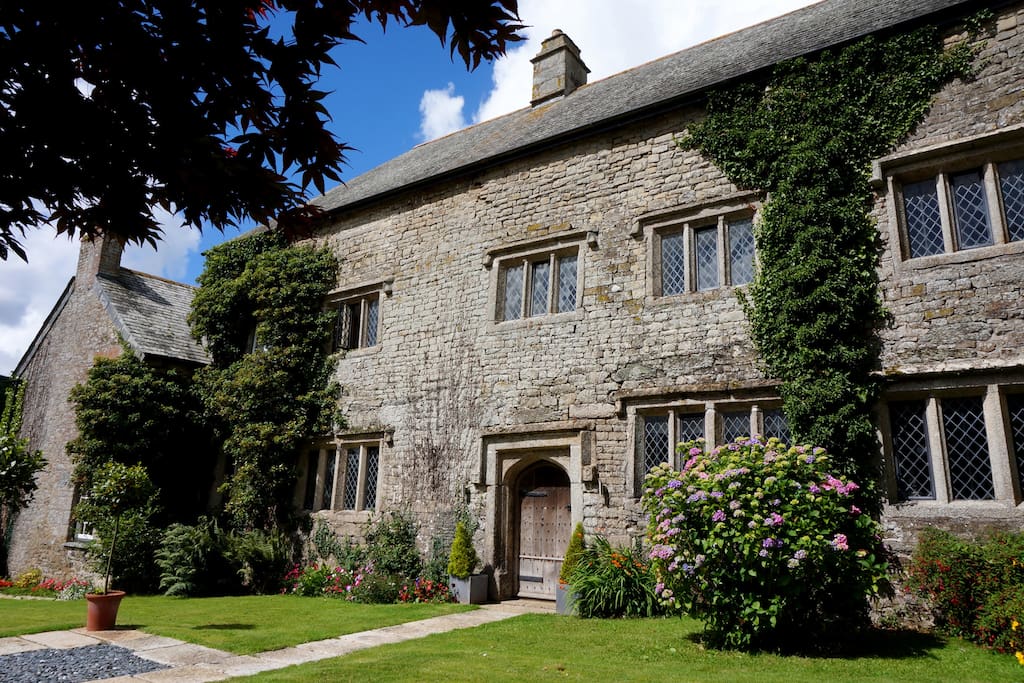 The front of the Manor