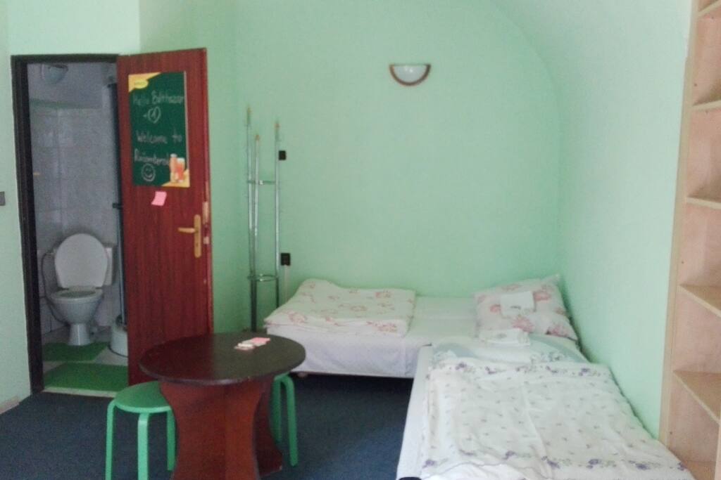 Here is the room!