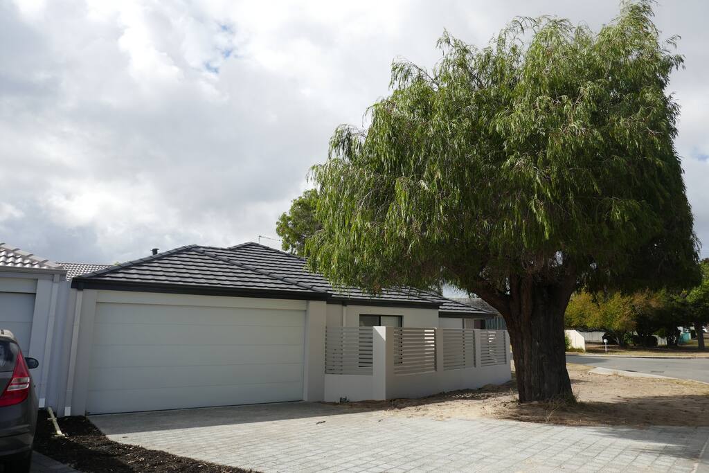 Double lock up Garages with entrances into home.