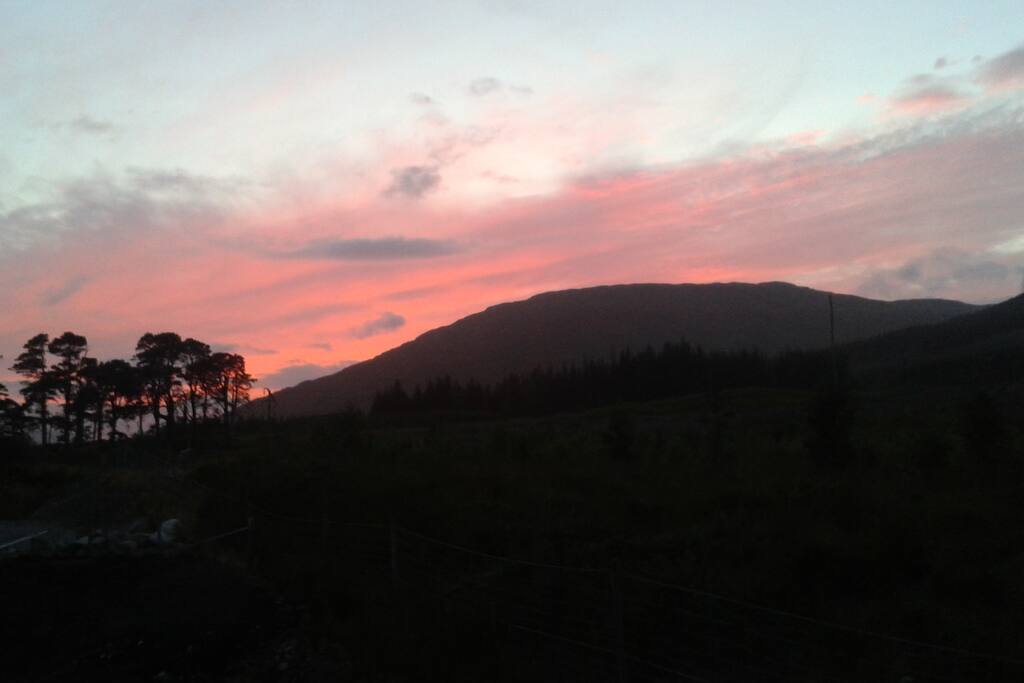 Sunset view from your private balcony