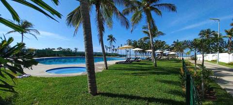 Beach club/Beautiful house to rest