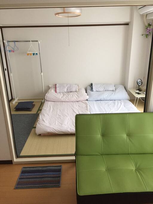Bright and refreshing room during day time.