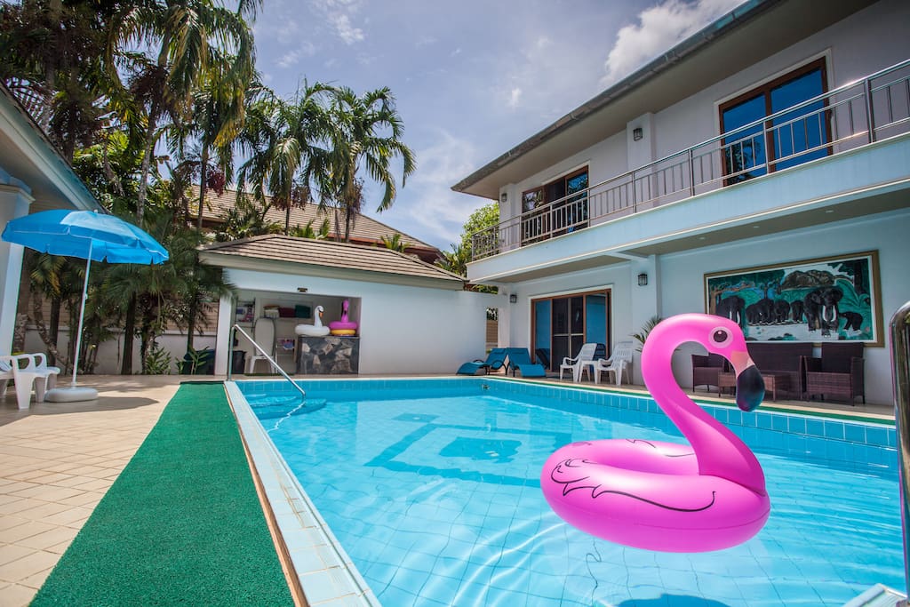 Large outdoor pool. Relax, refresh, unwind.