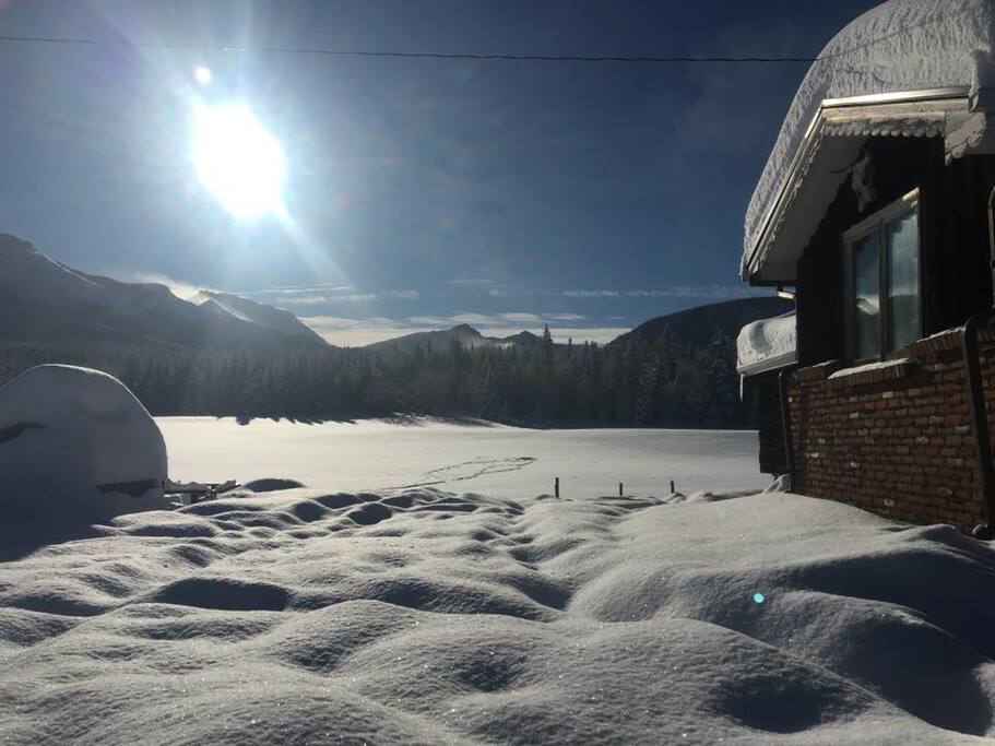 Just a little snowy
