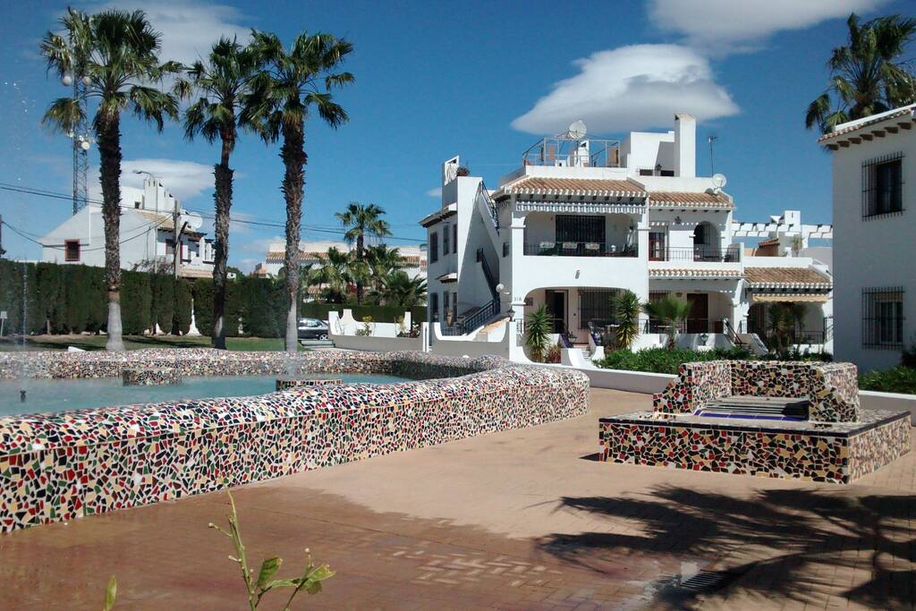 House as viewed from Fountain area