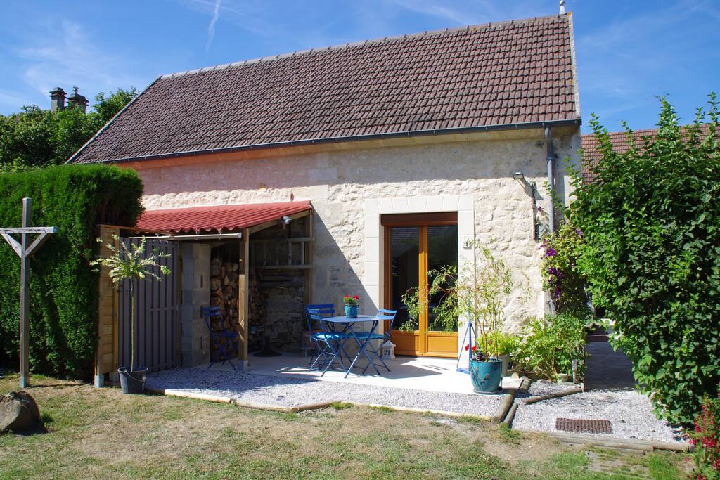 Le gîte côté jardin