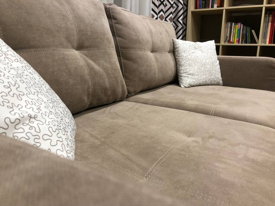 new comfortable sofa
