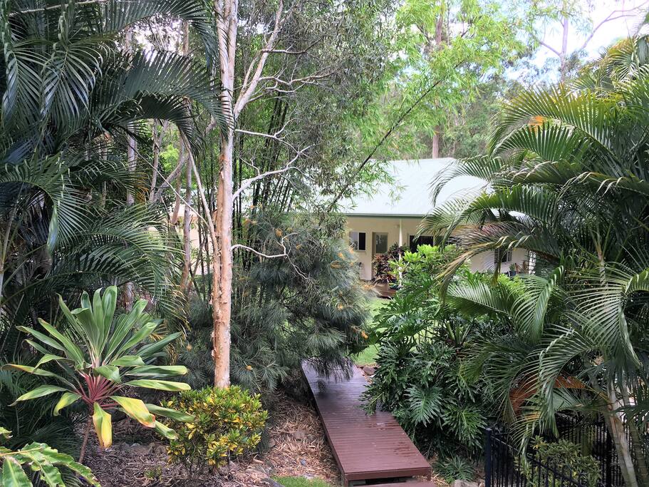Private bungalow in the bush.