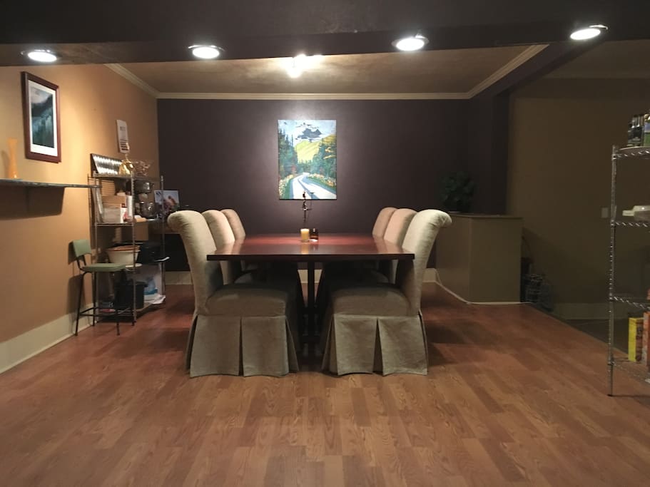 Spacious Dining Room