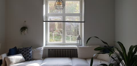 a Spacious White Apartment in Kallio