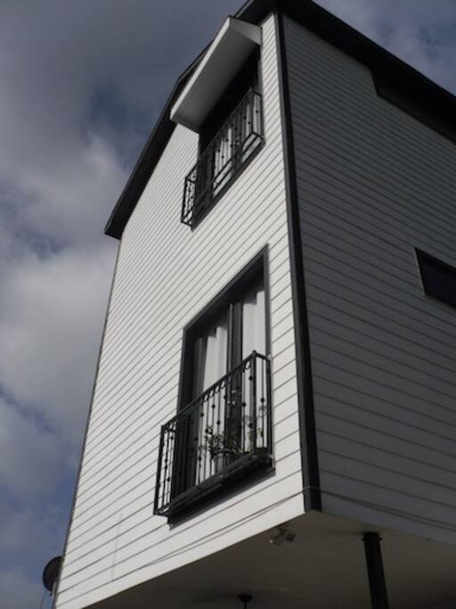 View of Loft from ground level