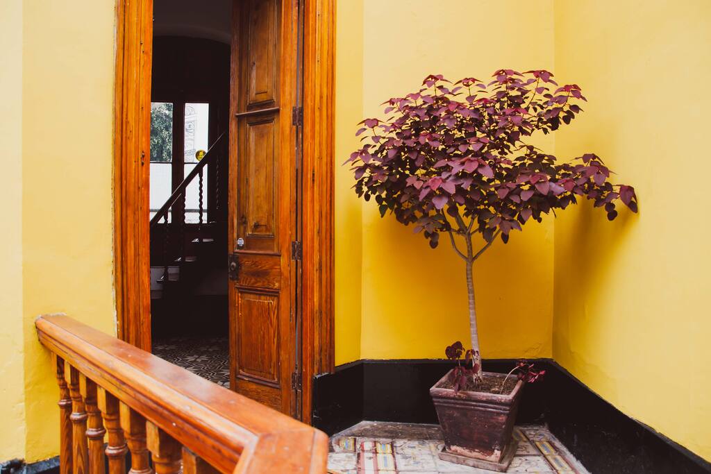 Entrance to the loft