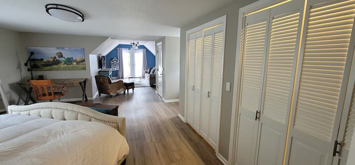 hlavná spálňa na poschodí