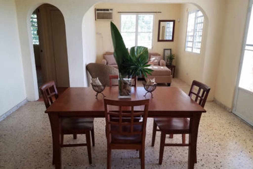 Dining area