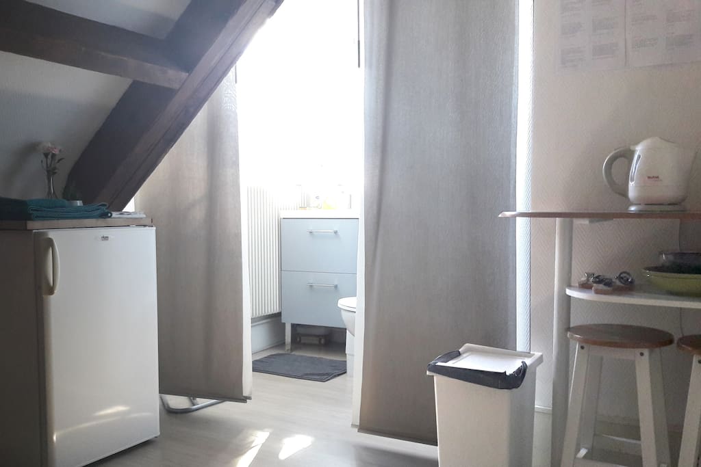 Vers la salle de bain