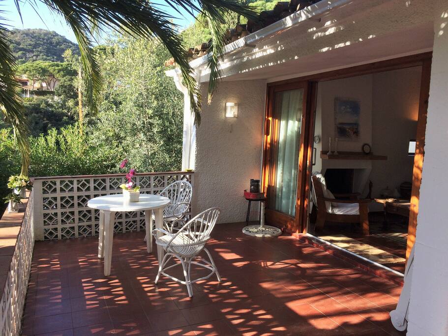 Terraza con vistas