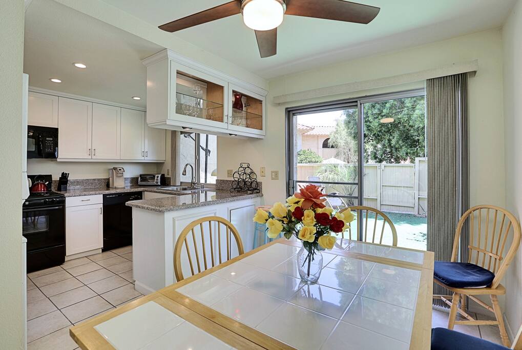 Dining Area with view of kitchen