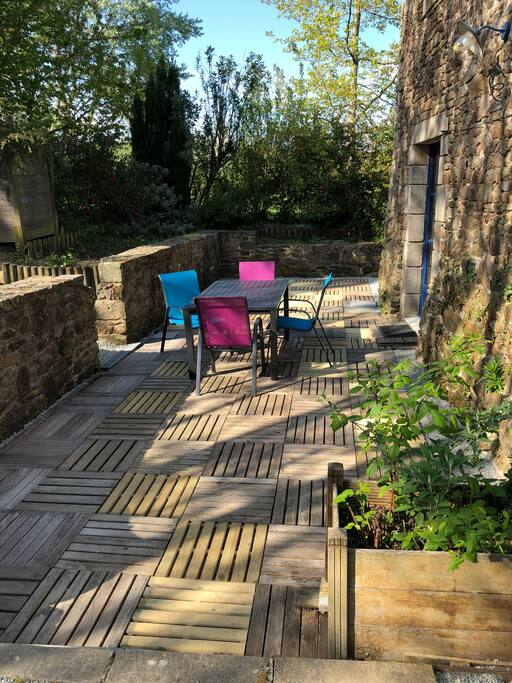Terrasse et jardin