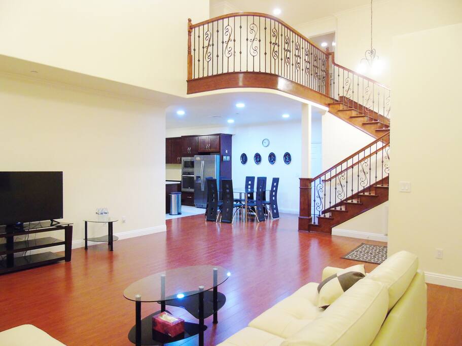 Living Room and dining area