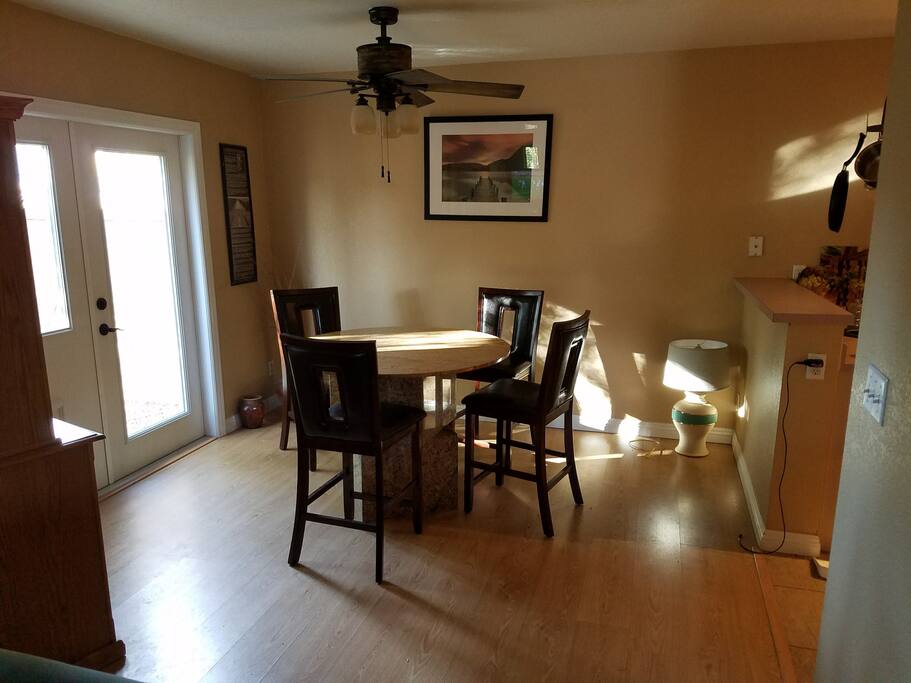 Dining area.
