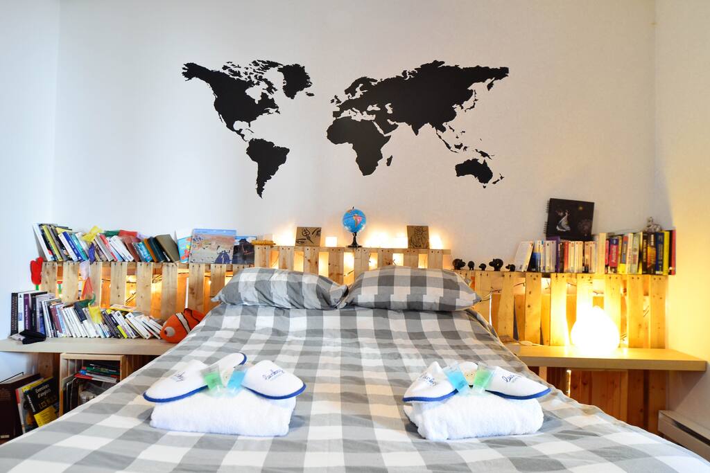 Comfortable bedroom for two