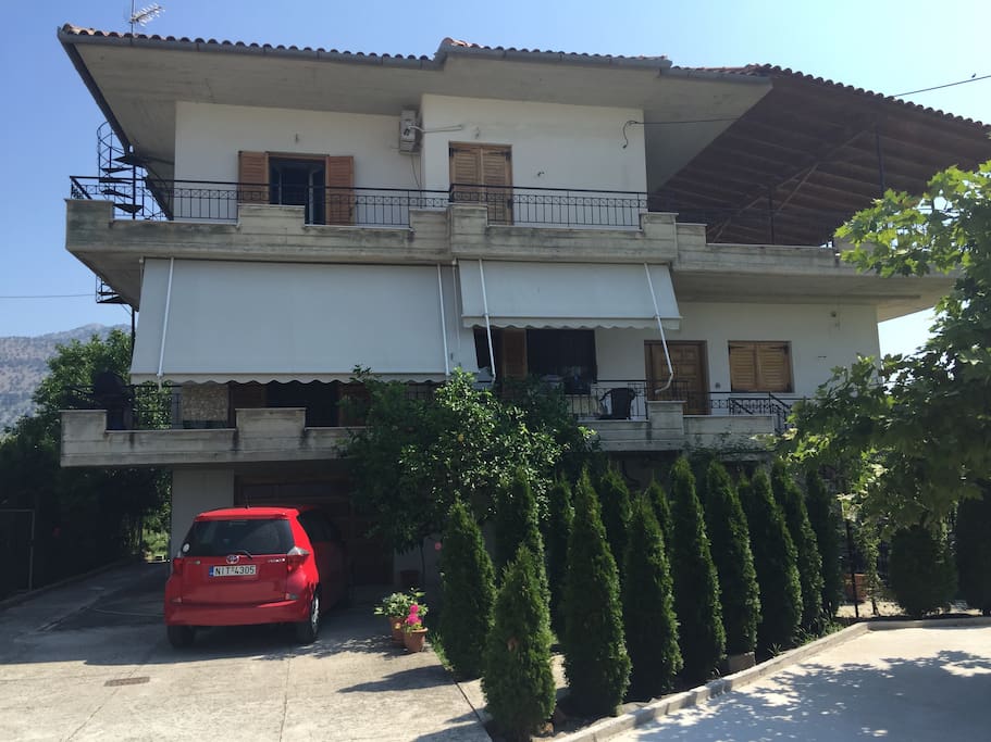 View of the house.