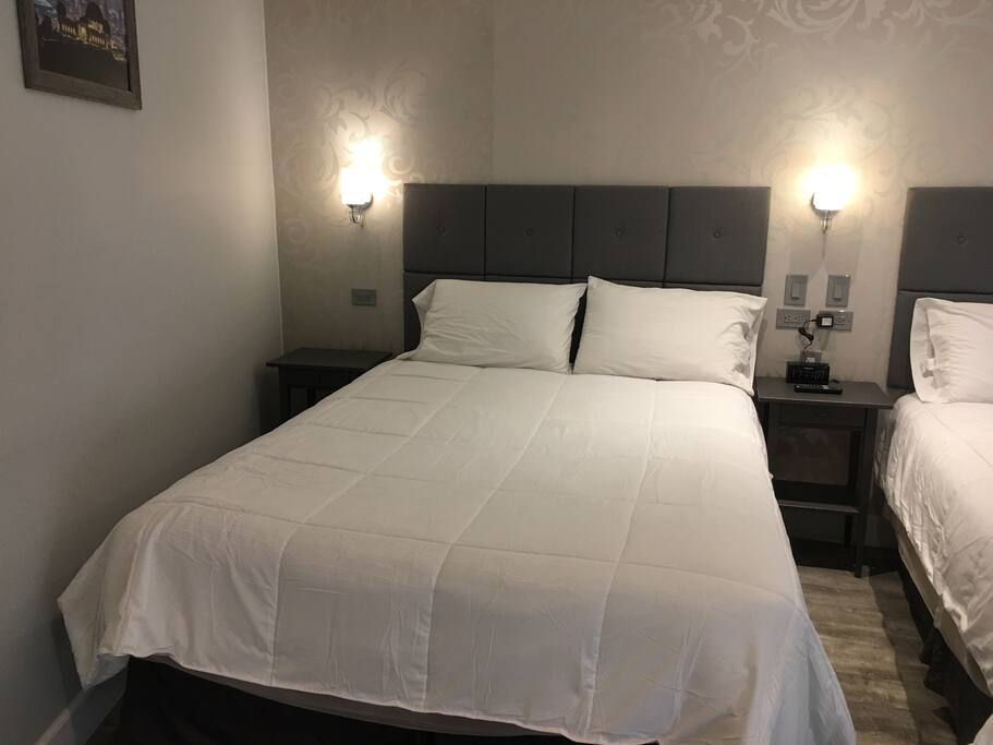 Queen Bed.