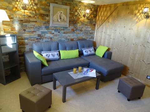 Top Airbnb: Very nice apartment located at the foot of the slopes in Cohennoz