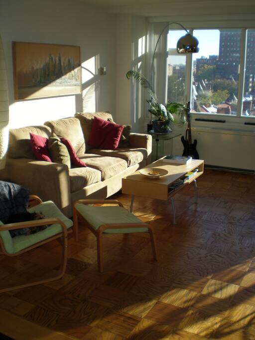 Sunny spacious living area