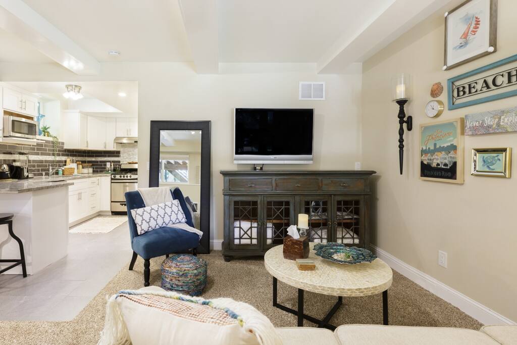 A cozy space to relax after your adventures.