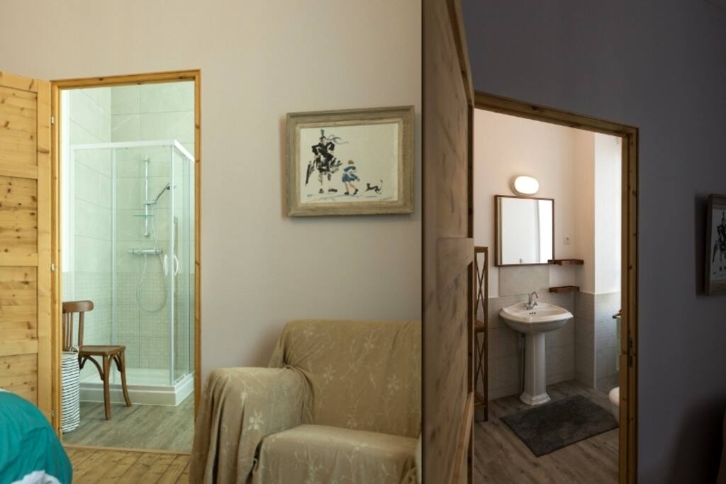 Salle d'eau privative "Biz-Nort"