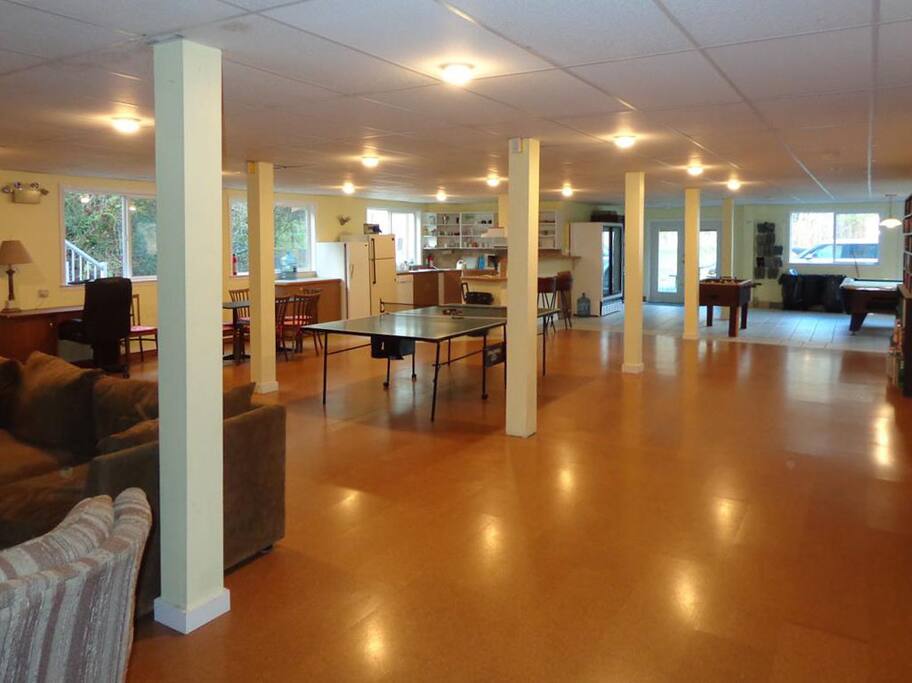 Games room downstairs