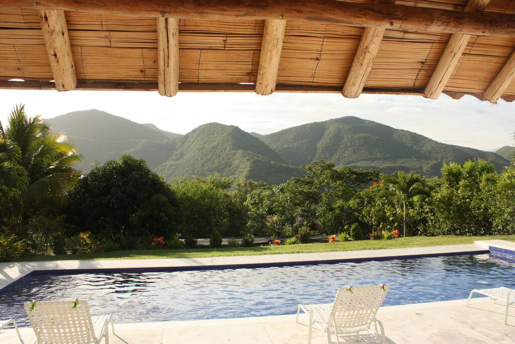 The amazing view from all the rooms.