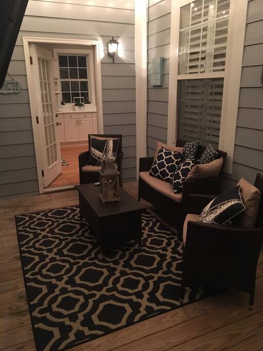 Screened porch