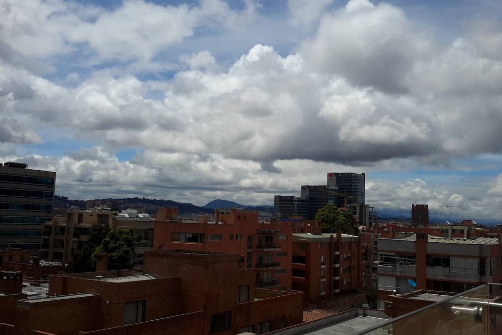 View from the rooftop