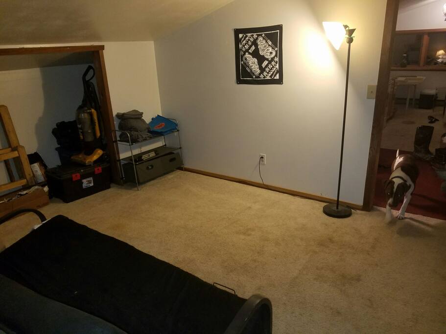 The room you will be staying.