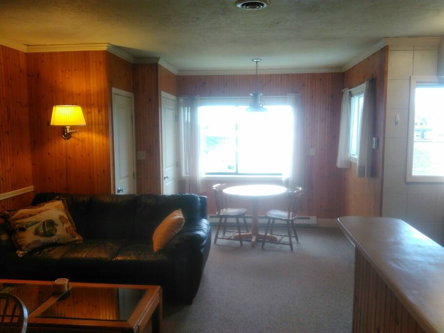 Sitting area and dinning area