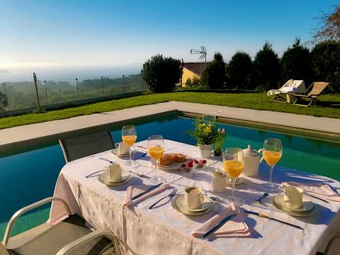 Chalet in the Rías Baixas with a private pool